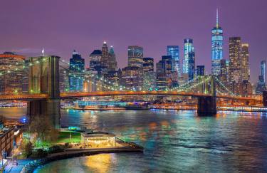 Brooklyn Bridge and Carousel - Limited Edition of 20 thumb