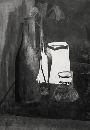 Original Abstract Still Life Drawings by Maksymilian Kulczycki