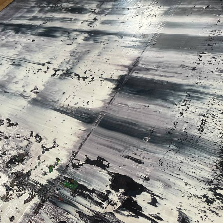 Original Abstract Expressionism Abstract Painting by Rafal Dobosz