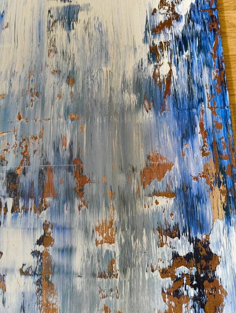 Original Abstract Expressionism Abstract Painting by Rafal Dobosz