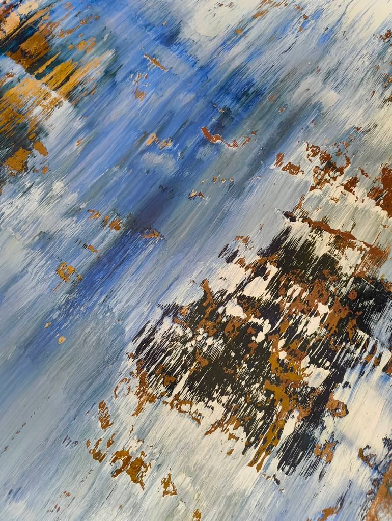 Original Abstract Expressionism Abstract Painting by Rafal Dobosz