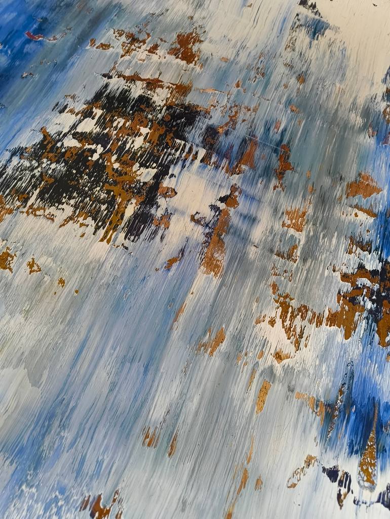 Original Abstract Expressionism Abstract Painting by Rafal Dobosz