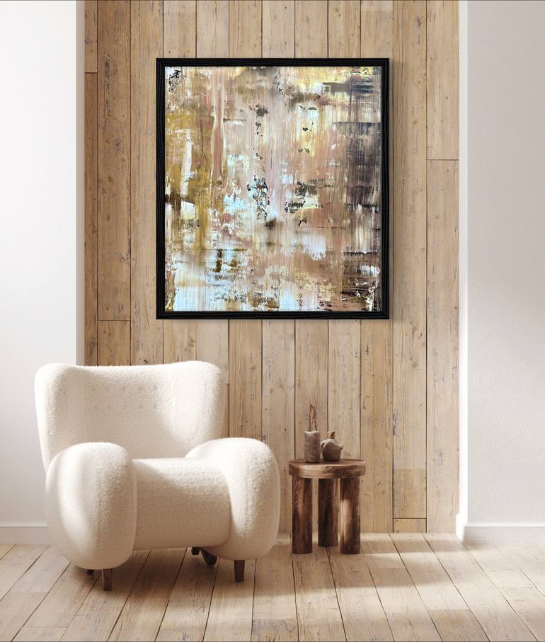 Original Abstract Expressionism Abstract Painting by Rafal Dobosz
