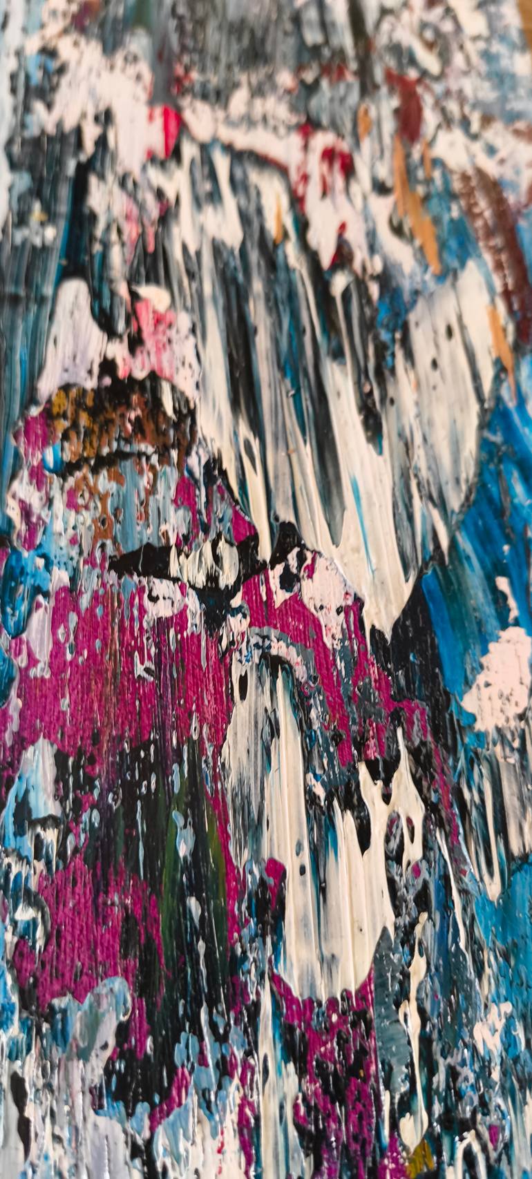 Original Abstract Expressionism Abstract Painting by Rafal Dobosz