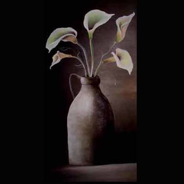 Original Fine Art Floral Paintings by Bruce Kowalczyk