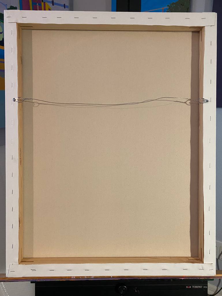 Original Contemporary Cities Painting by Sue Graef