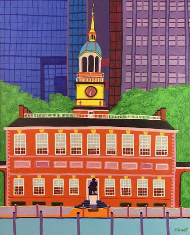 Original Architecture Paintings by Sue Graef