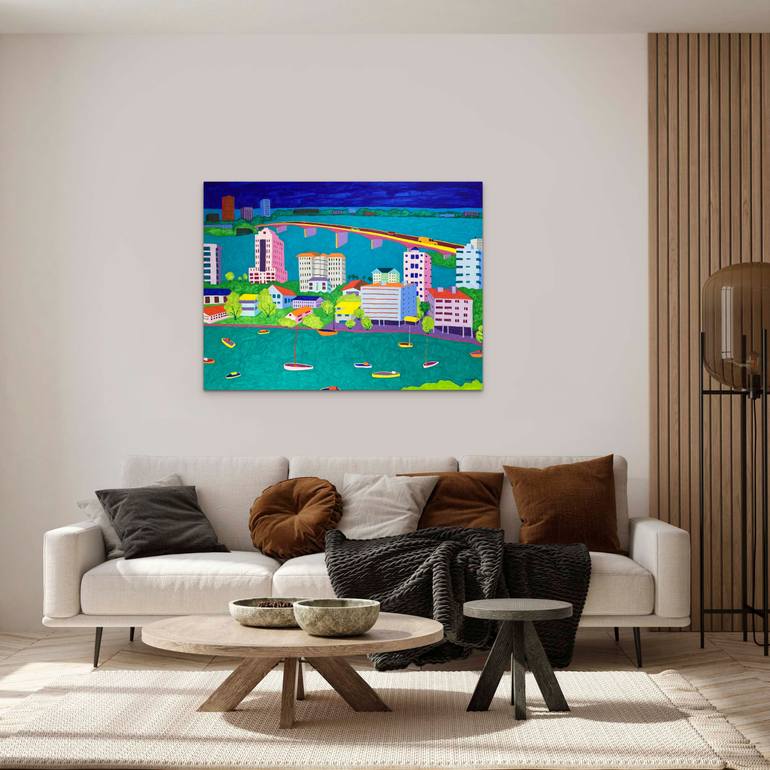 Original Contemporary Landscape Painting by Sue Graef