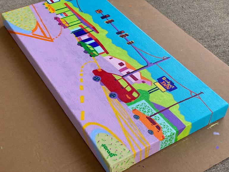 Original Contemporary Landscape Painting by Sue Graef