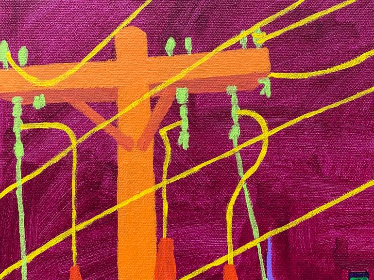 Original Contemporary Cities Painting by Sue Graef