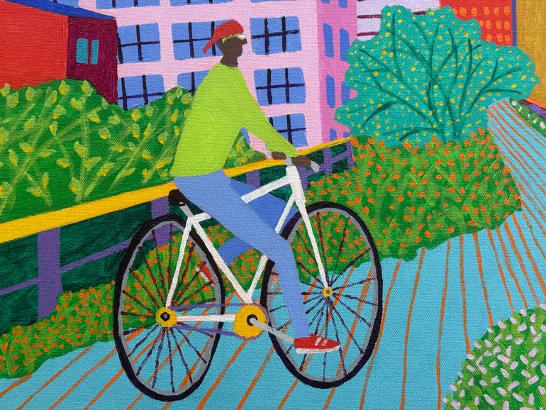 Original Contemporary Architecture Painting by Sue Graef