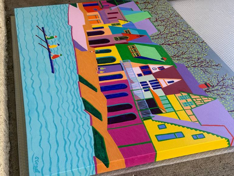 Original Contemporary Landscape Painting by Sue Graef