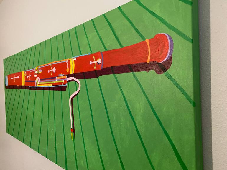 Original Pop Art Music Painting by Sue Graef