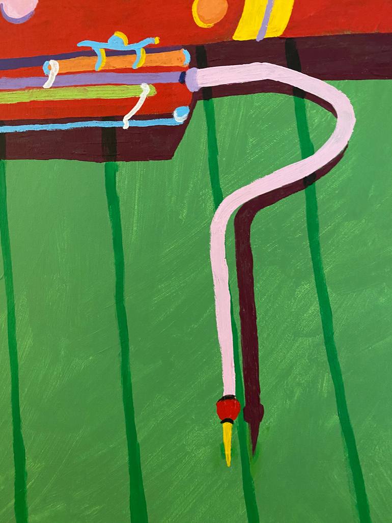 Original Pop Art Music Painting by Sue Graef
