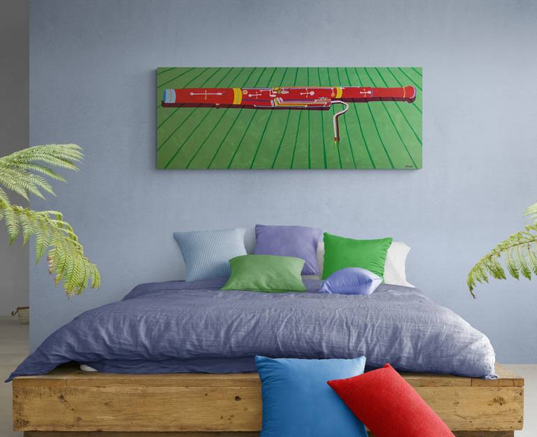 Original Pop Art Music Painting by Sue Graef