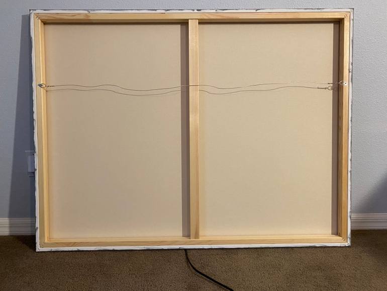 Original Expressionism Outer Space Painting by Sue Graef