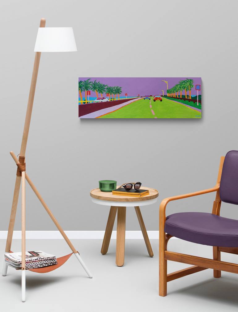 Original Expressionism Landscape Painting by Sue Graef