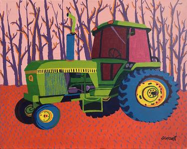 Print of Expressionism Rural life Paintings by Sue Graef