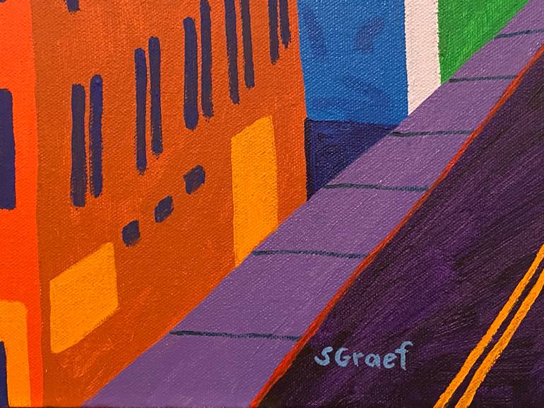 Original Expressionism Landscape Painting by Sue Graef