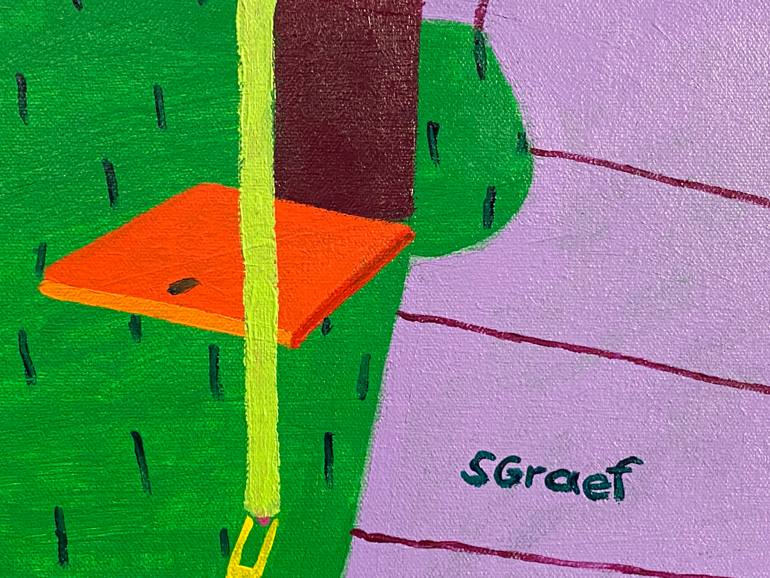 Original Expressionism Landscape Painting by Sue Graef