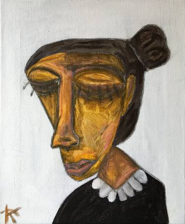 woman in black thumb