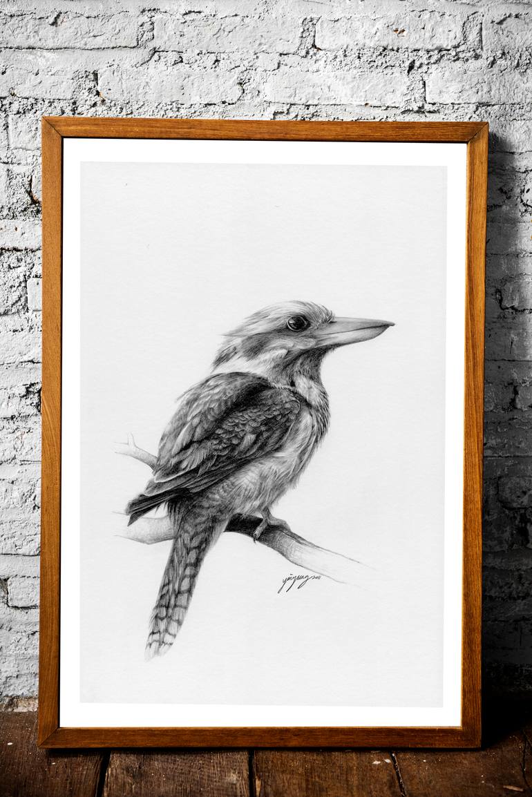 Original Documentary Animal Drawing by Yin Yung Chu