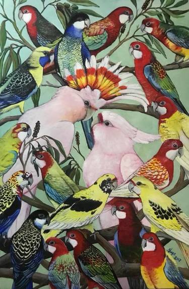 Original Illustration Nature Paintings by Skye Carroll