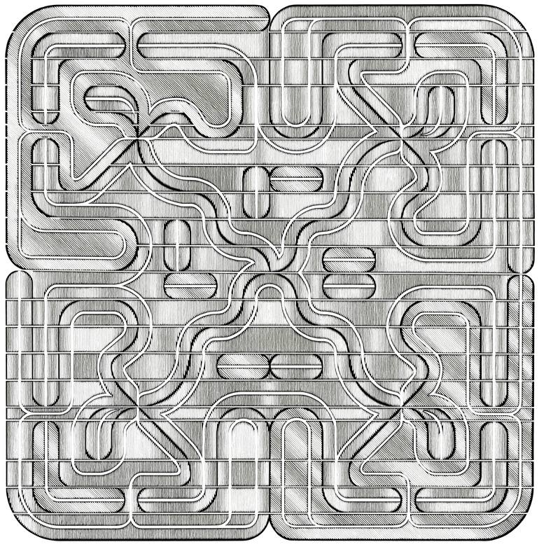 Original Other Abstract Drawing by Luke Sonnenburg
