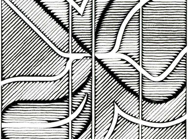 Original Other Abstract Drawing by Luke Sonnenburg