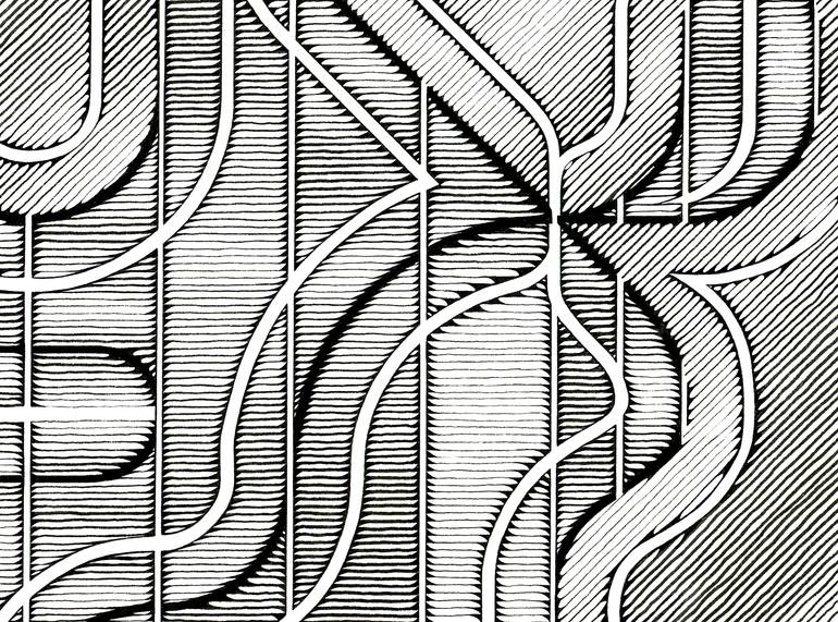 Original Other Abstract Drawing by Luke Sonnenburg