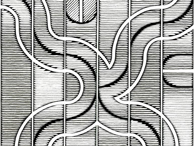 Original Other Abstract Drawing by Luke Sonnenburg