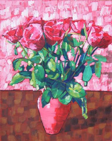 Original Floral Paintings by Anthony Padgett