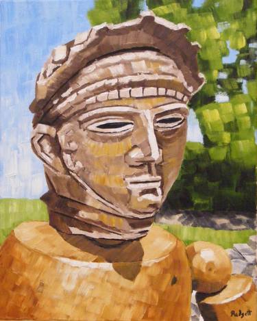 Original Figurative Classical mythology Paintings by Anthony Padgett