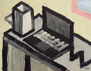 Print of Cubism Business Paintings by Anthony Padgett