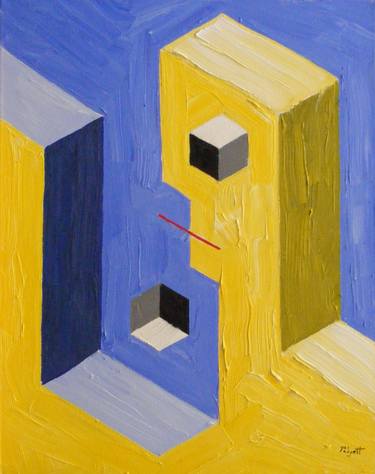 Print of Abstract Geometric Paintings by Anthony Padgett