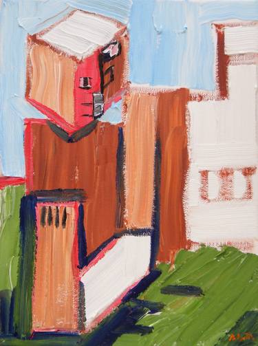 Print of Abstract Architecture Paintings by Anthony Padgett