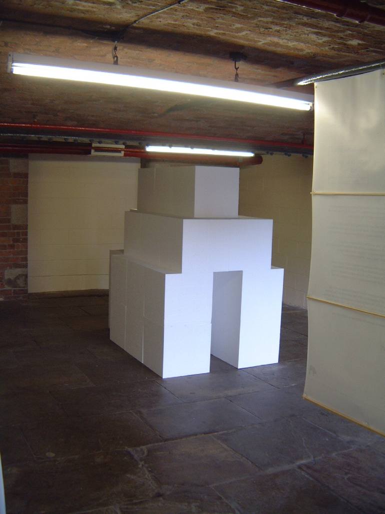Original Abstract Architecture Sculpture by Anthony Padgett
