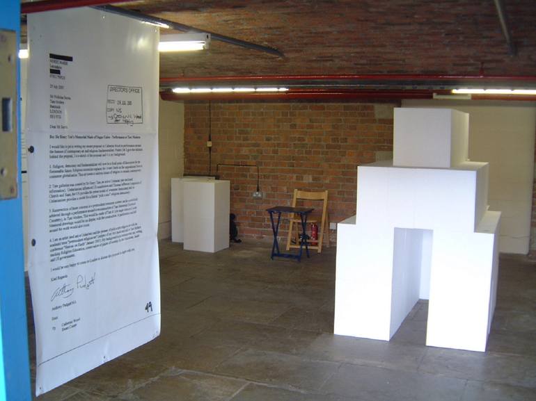 Original Abstract Architecture Sculpture by Anthony Padgett