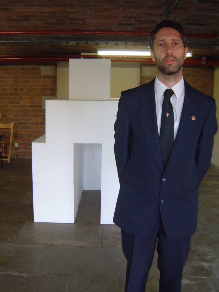 Original Abstract Architecture Sculpture by Anthony Padgett