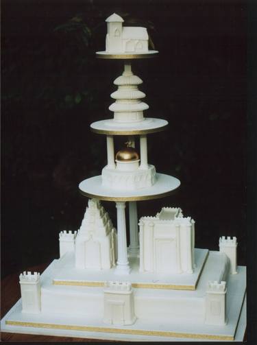 Inter Religious Wedding Cake 2003 thumb