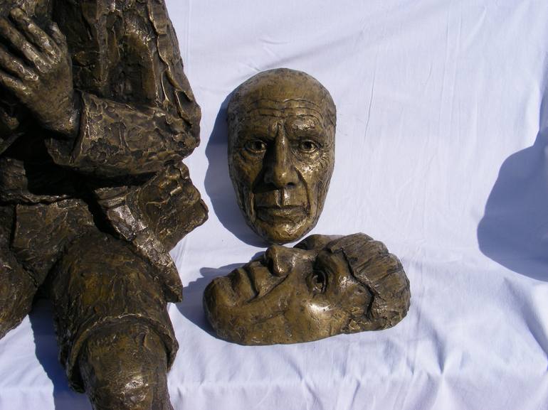 Original Figurative Celebrity Sculpture by Anthony Padgett