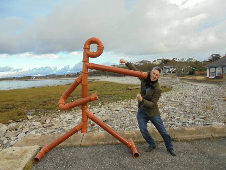 Original Abstract Pop Culture/Celebrity Sculpture by Anthony Padgett