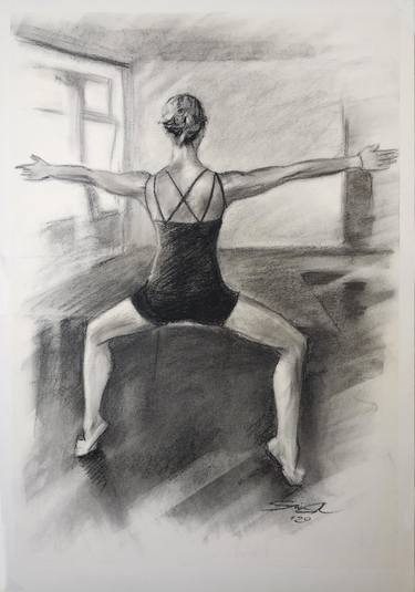 Print of Performing Arts Drawings by Endre Száraz