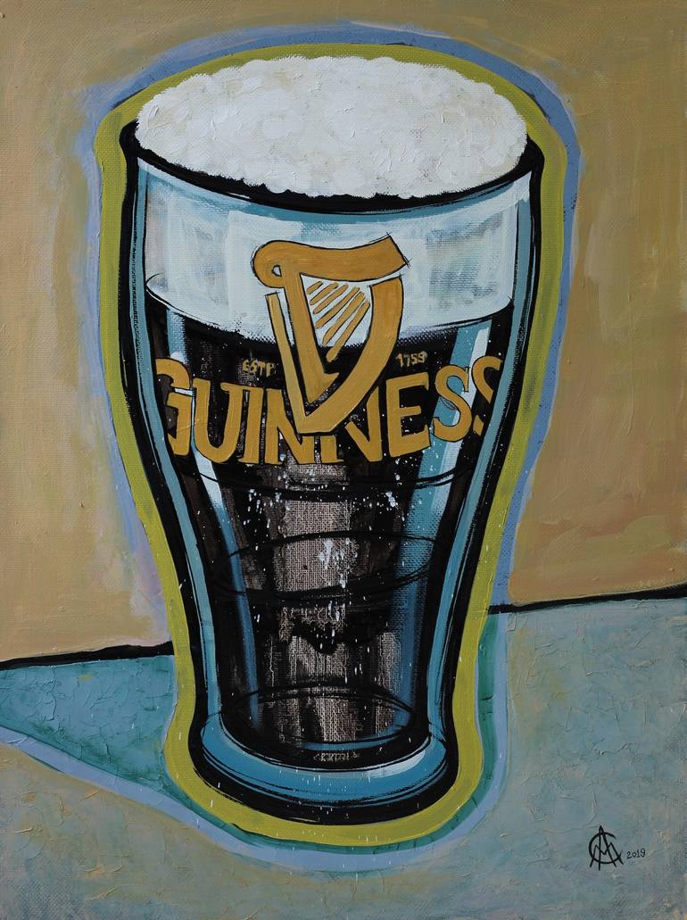 Pint of Guinness available as Framed Prints, Photos, Wall Art and