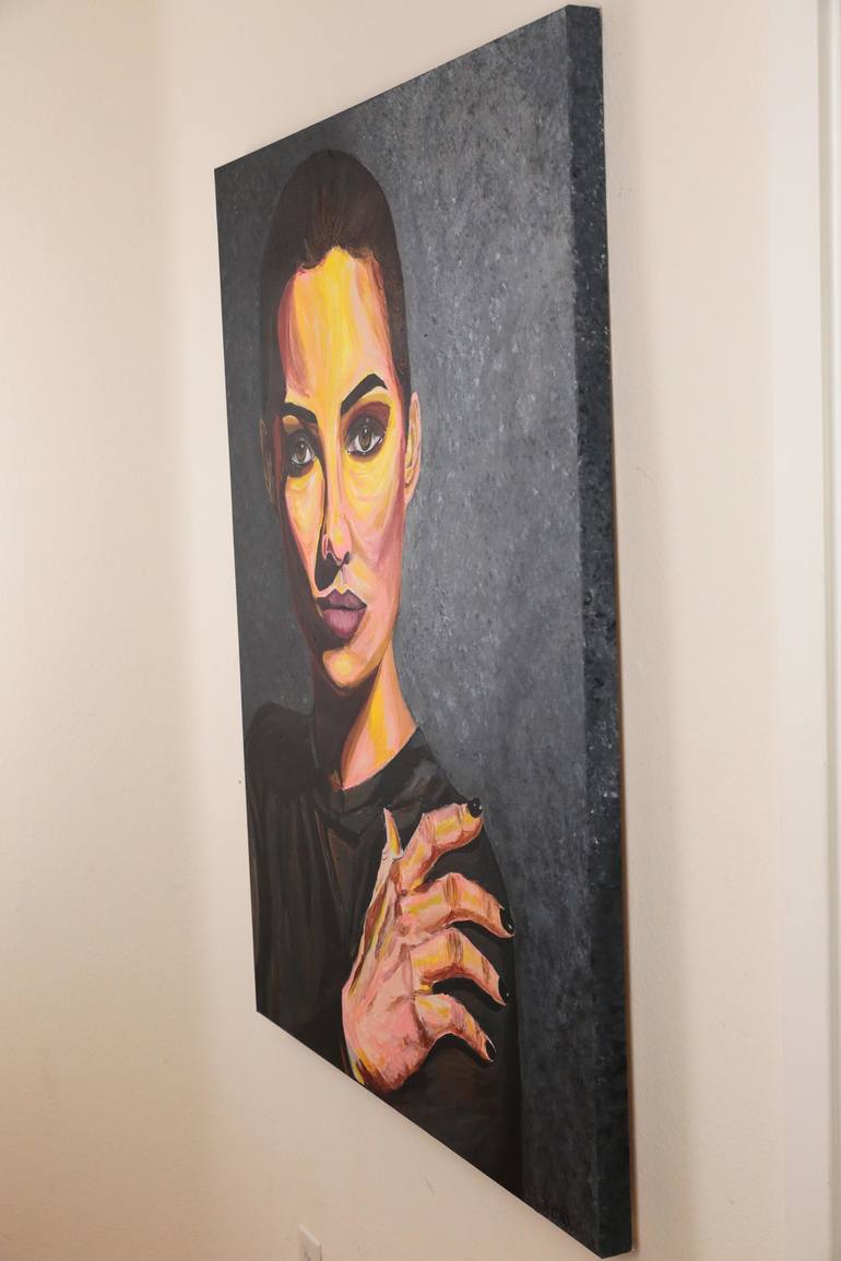 Original Portraiture Women Painting by Nicole Pedra