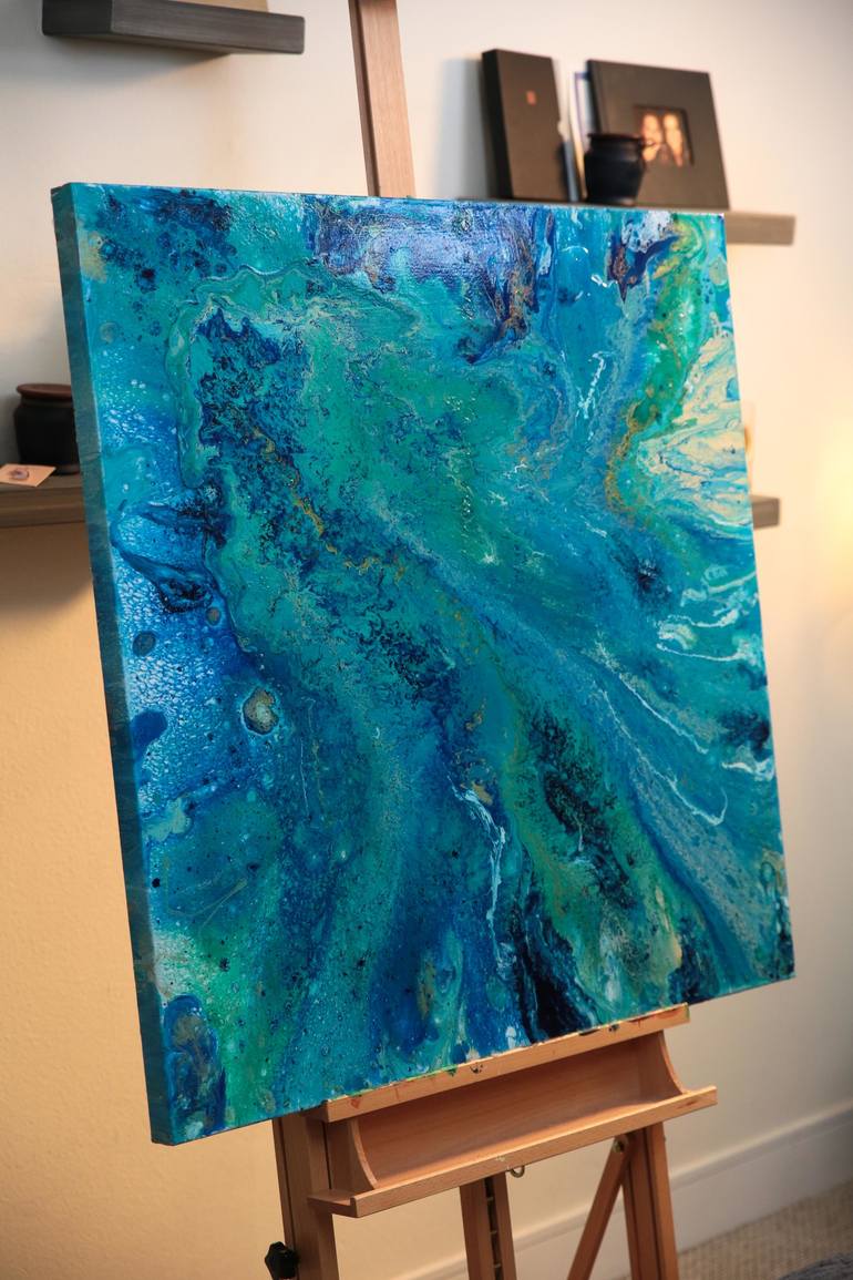 Original Expressionism Abstract Painting by Nicole Pedra