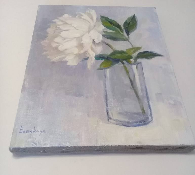 Original Impressionism Floral Painting by Nina Ezerskaya