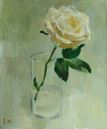 Original Floral Painting by Nina Ezerskaya