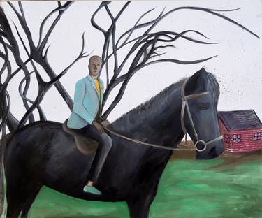 Print of Horse Paintings by brian ibik