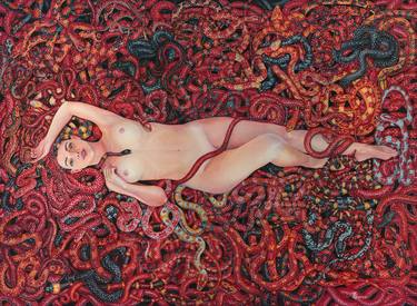 Print of Fine Art Nude Paintings by Tetiana Bogdanova
